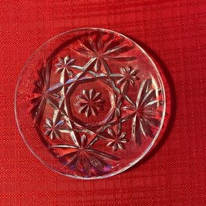 Anchor Hocking 4.5” coaster Star of David